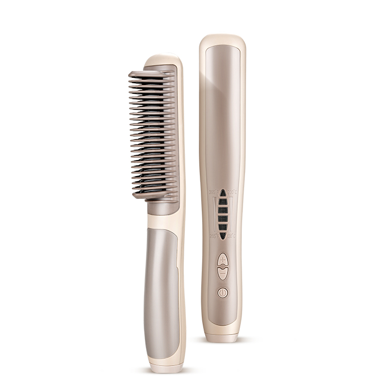 Hair Care In Salon - 速くストレートヘアスタイルを実現するシックなサロンヘアコーム、パーソナルサロンヘアケア電動ストレートヘアブラシ