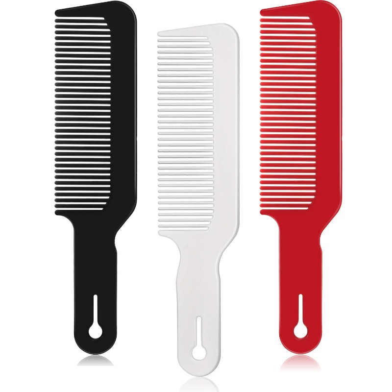 Hair Care In Salon - プロ用バーバーコーム、幅広歯デザイン、軽量スタイリングツール、男性と女性向け、サロンや家庭でのヘアケアに最適