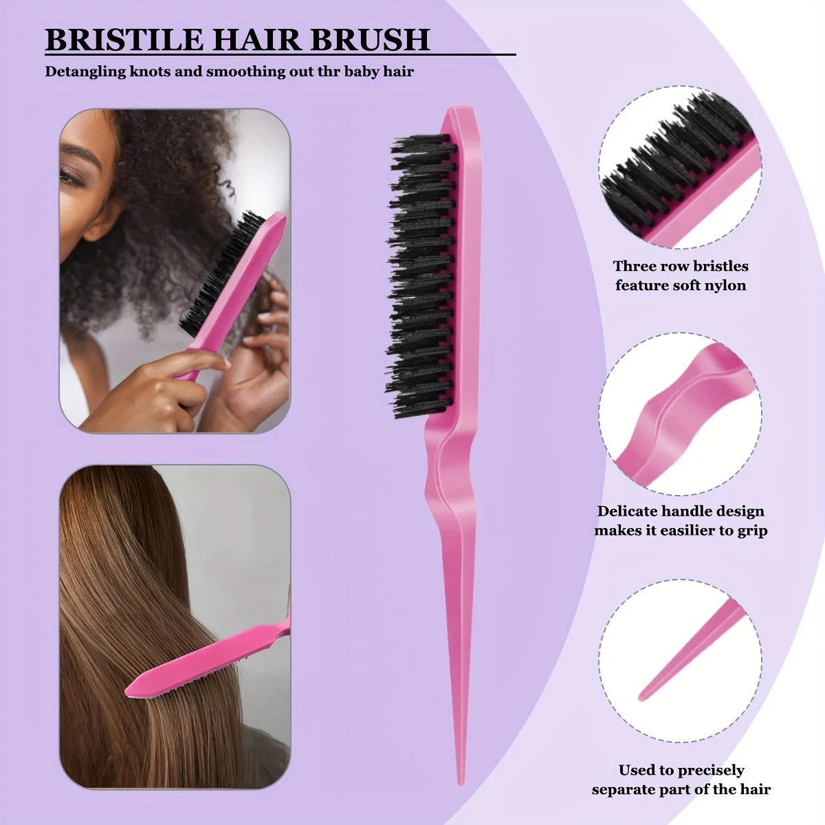 7点セット プロ用ヘアスタイリングキットツール ヘアブラシ、 - Hair Care Guide のレビューと価格