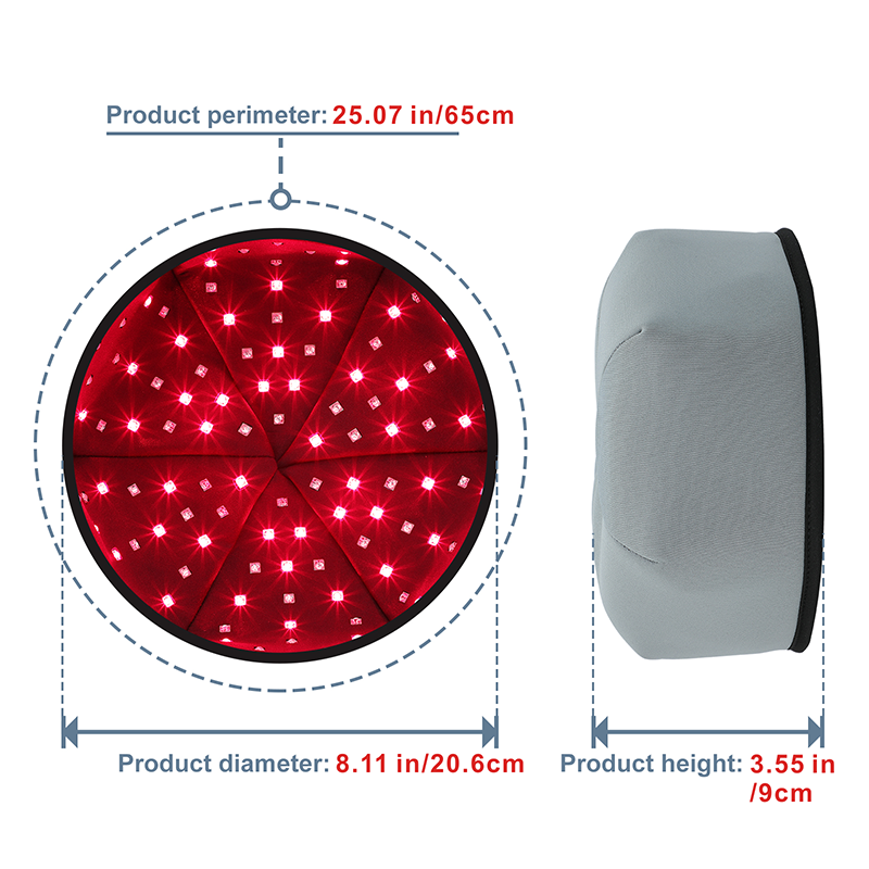 赤色光療法デバイス治療帽子近赤外線LEDヘルメット育毛キャッ - Hair Care Basic のレビューと価格