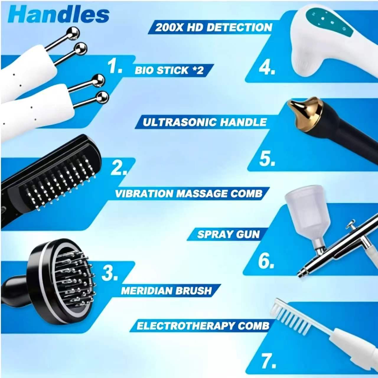 脱毛防止頭皮毛包検出器、ヘアサロンヘアケア専用高精細統合ヘッ - Hair Care In Salon のレビューと価格