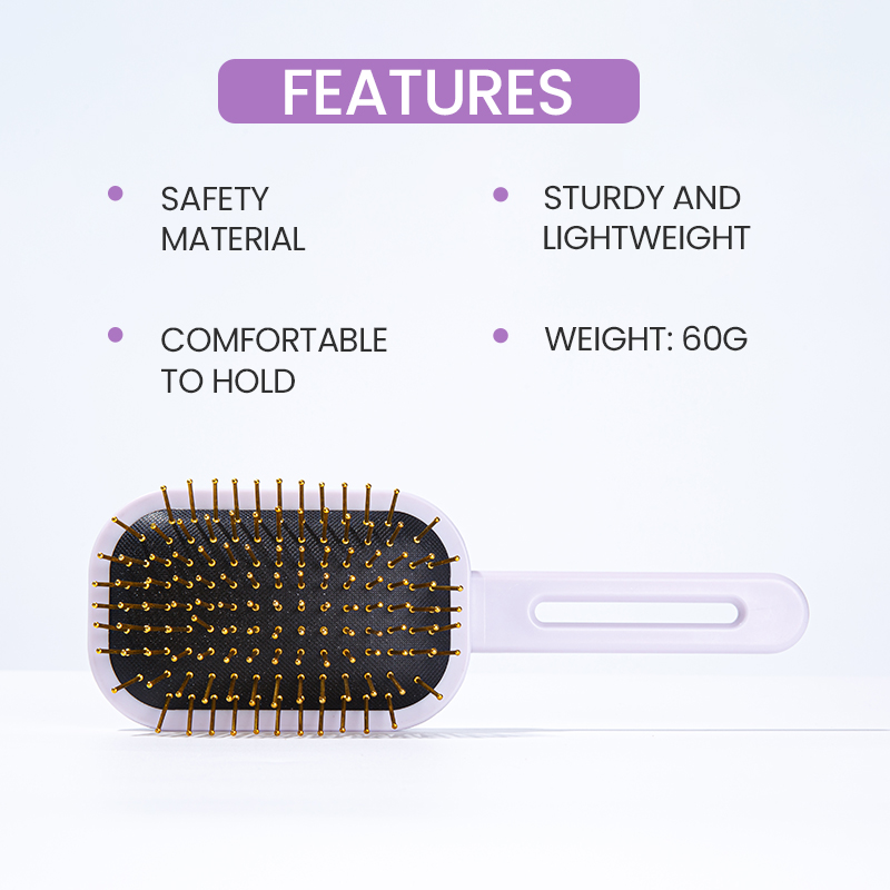 3Dエアクッションコームセルフクリーニング頭皮マッサージエア - Hair Care Is Self Care のレビューと価格