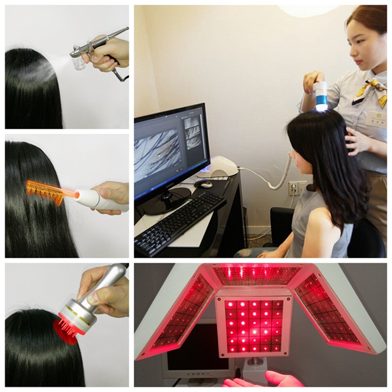 6 in 1頭皮ケア脱毛防止マシン（頭皮分析・育毛治療用）ス - Hair Care In Salon のレビューと価格