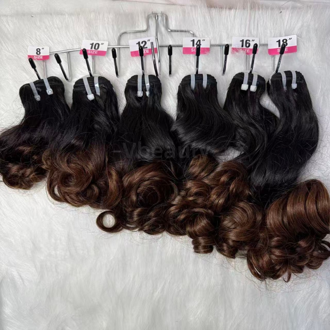 インド産バージンヘア人毛束、ルーズボディカール人毛、オンブレ - Hair Care Indian のレビューと価格