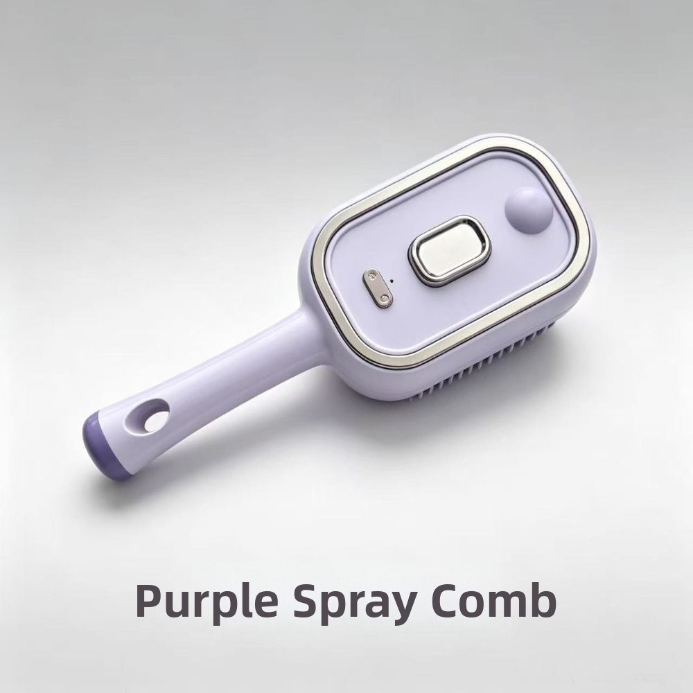 新しい電動ヘアケアスプレーマッサージコーム、静電気防止セルフ - Hair Care Is Self Care のレビューと価格