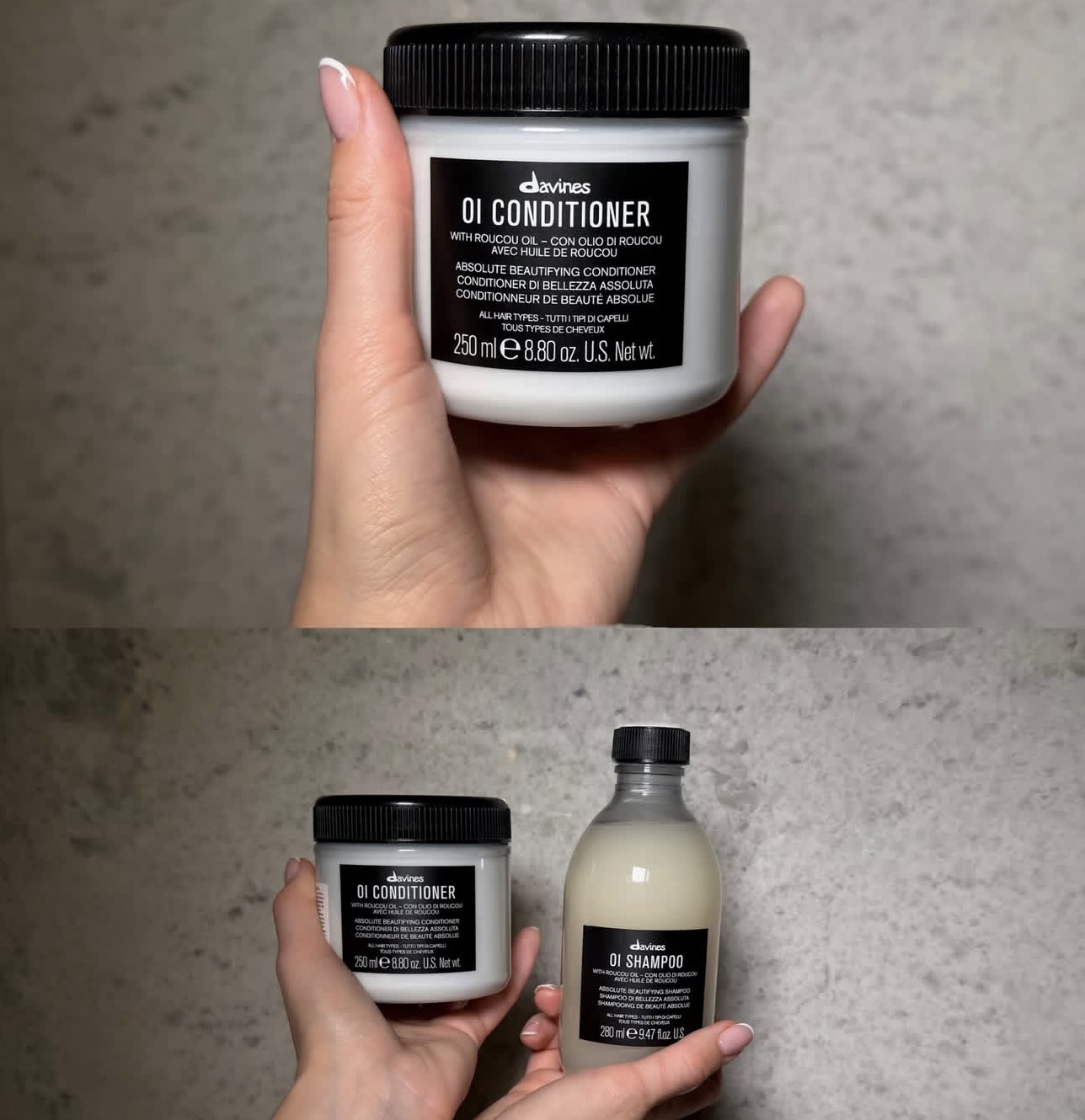 ダヴィネス OI ヘアシャンプー コンディショナー シリーズ - Hair Care Salon のレビューと価格