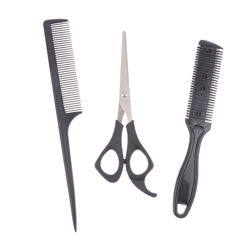 新しい【4PCSヘアハサミ理髪用ハサミ薄毛カット用ハサミヘア - Hair Care Guide のレビューと価格