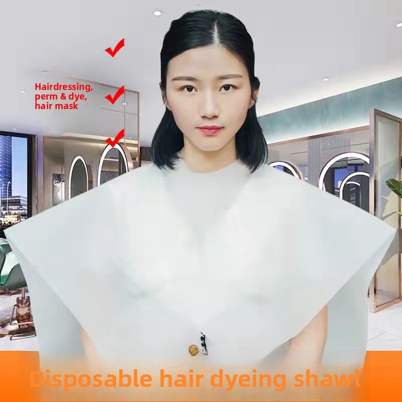 50枚入り サロン専用 使い捨て ヘアカラー ケープ 不織布 - Hair Care In Salon のレビューと価格