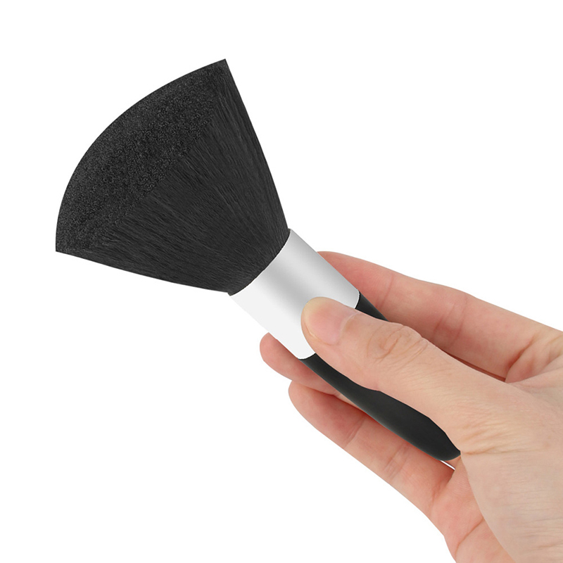 新しいソフトネックフェイスダスター理容師黒ひげブラシヘアクリ - Hair Care Guide のレビューと価格