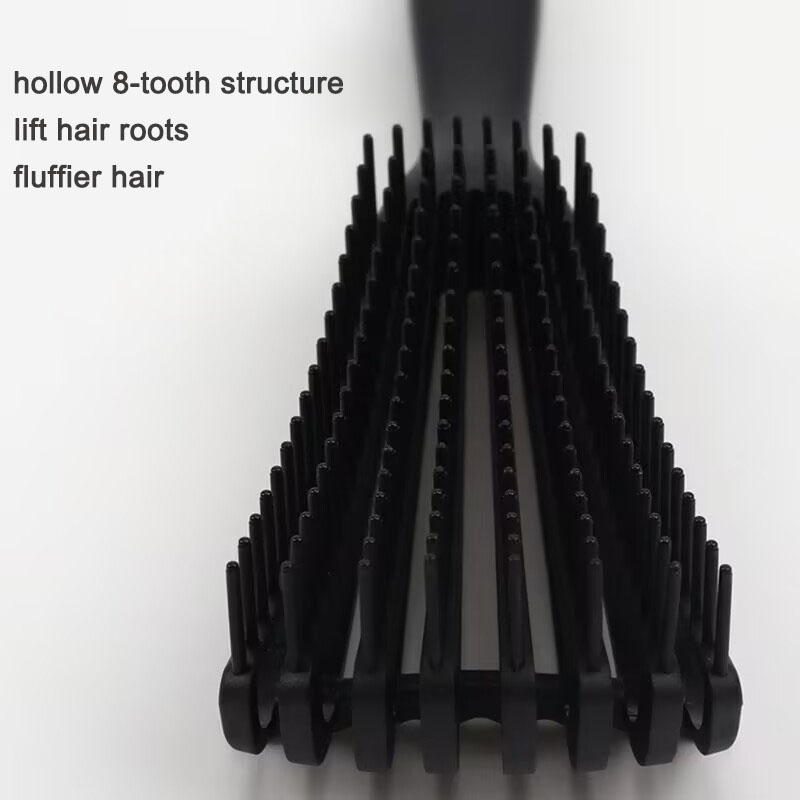中空8歯タコ型頭皮マッサージコーム、髪の根元を引き上げ、静電 - Hair Care Guide のレビューと価格