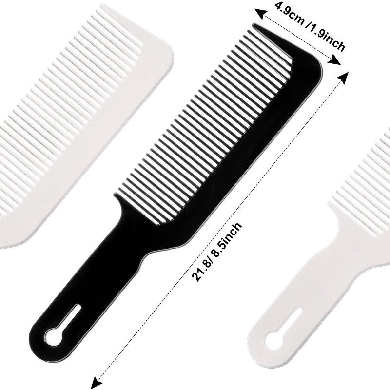 プロ用バーバーコーム、幅広歯デザイン、軽量スタイリングツール - Hair Care In Salon のレビューと価格