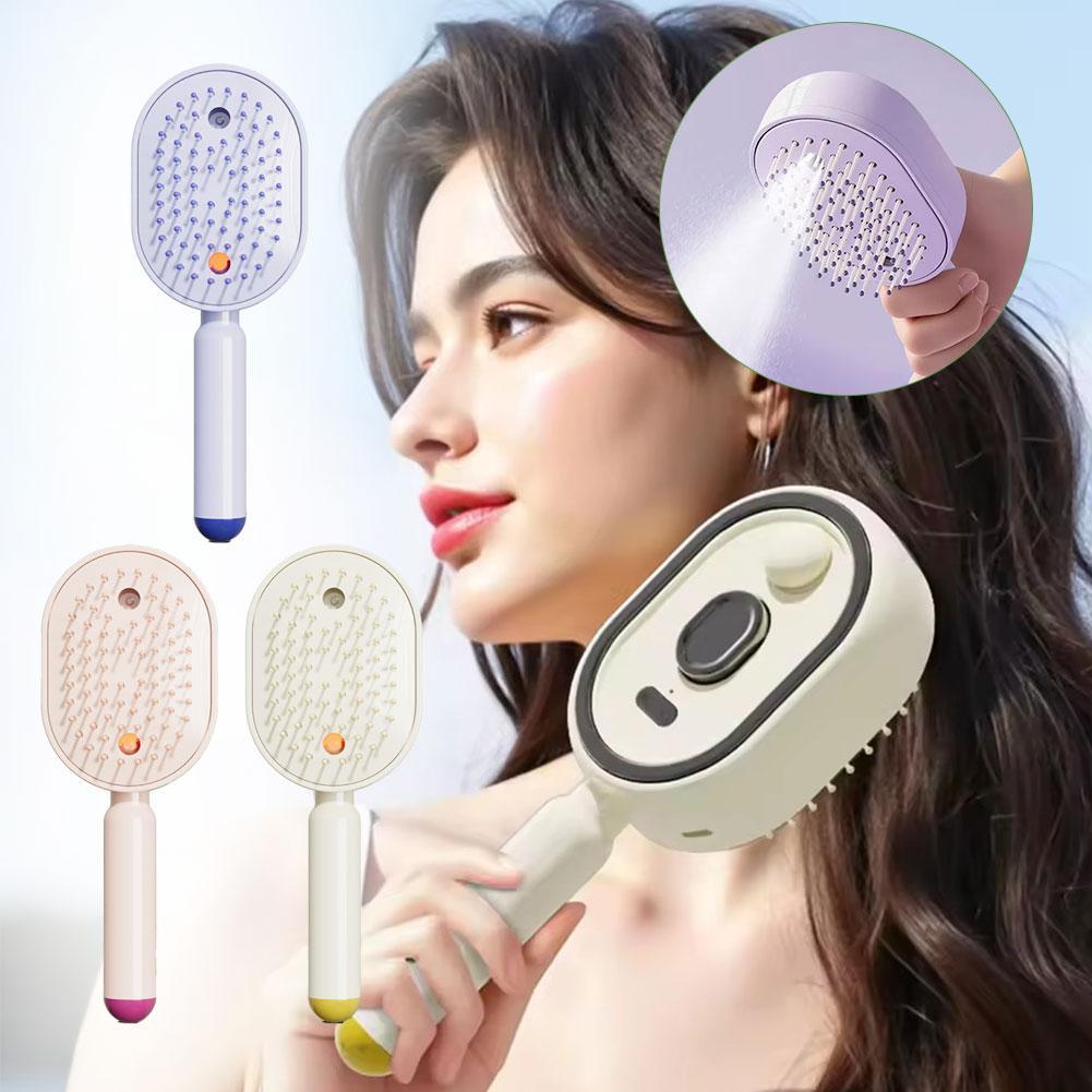 電動スプレーエアバッグマッサージコーム エッセンシャルオイル - Hair Care Is Self Care のレビューと価格