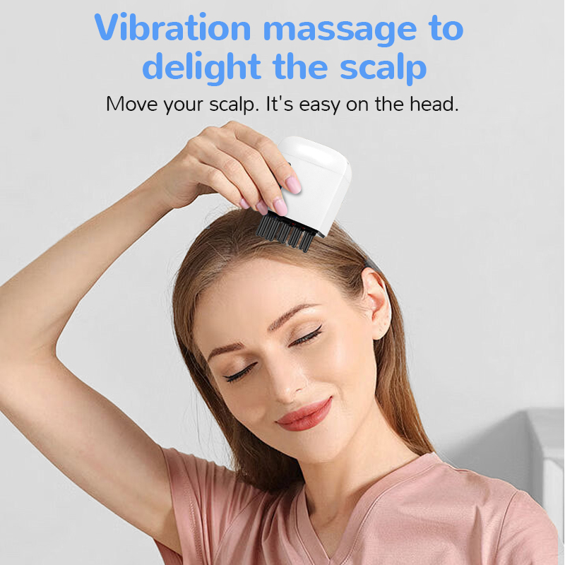 電気ヘッド頭皮マッサージャー赤色光振動マッサージコームエッセ - Hair Care Guide のレビューと価格