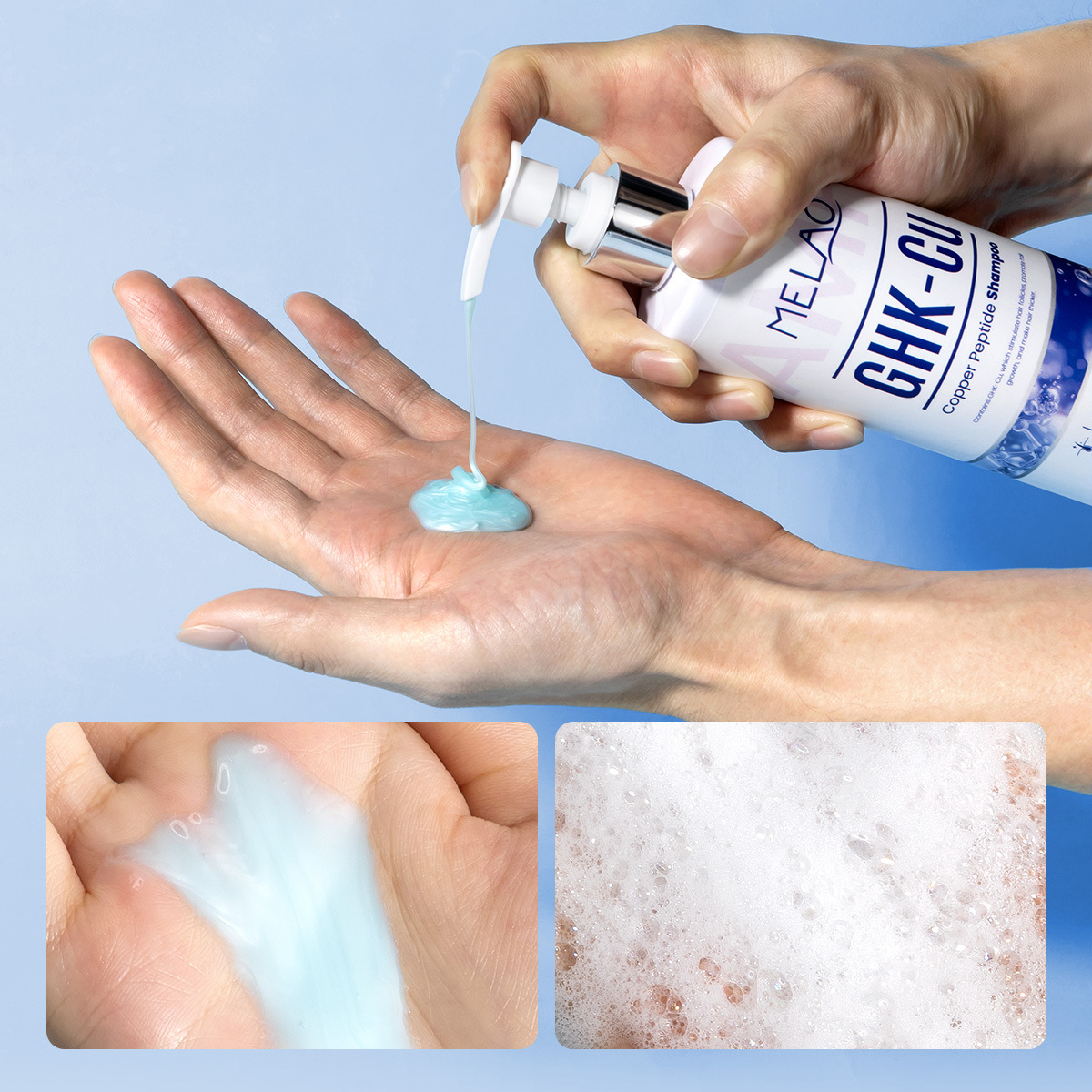 350ml GHK-Cu銅ペプチド育毛シャンプー デュアルペ - Hair Care Basic のレビューと価格
