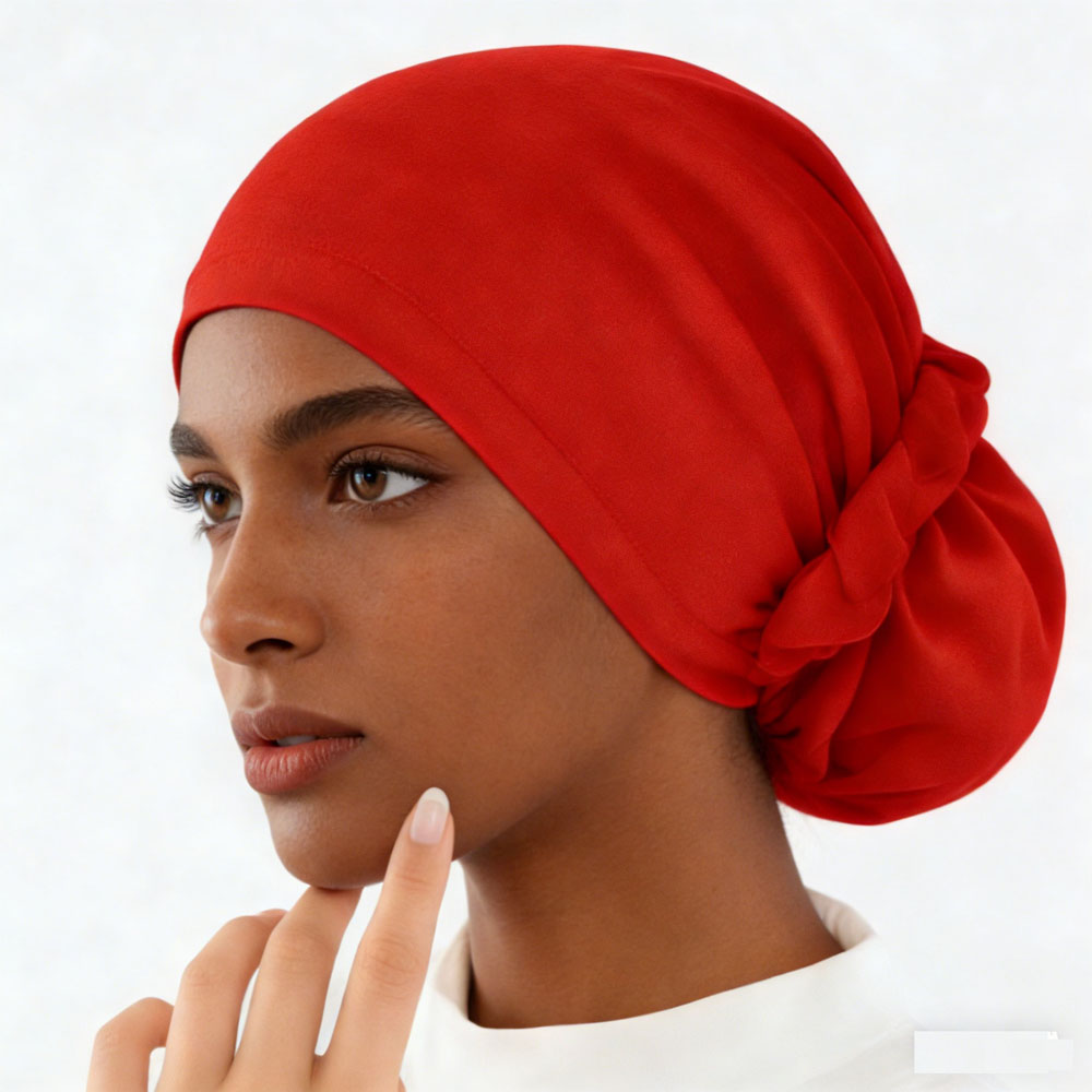 インドの三つ編みベルベットターバン帽子女性用イスラム教徒のヘ - Hair Care Indian のレビューと価格