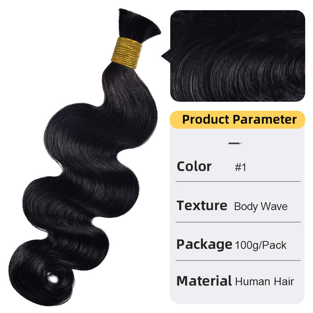 50gボディウェーブ、ノンウェフト、編み込み用人毛エクステ、 - Hair Care Indian のレビューと価格
