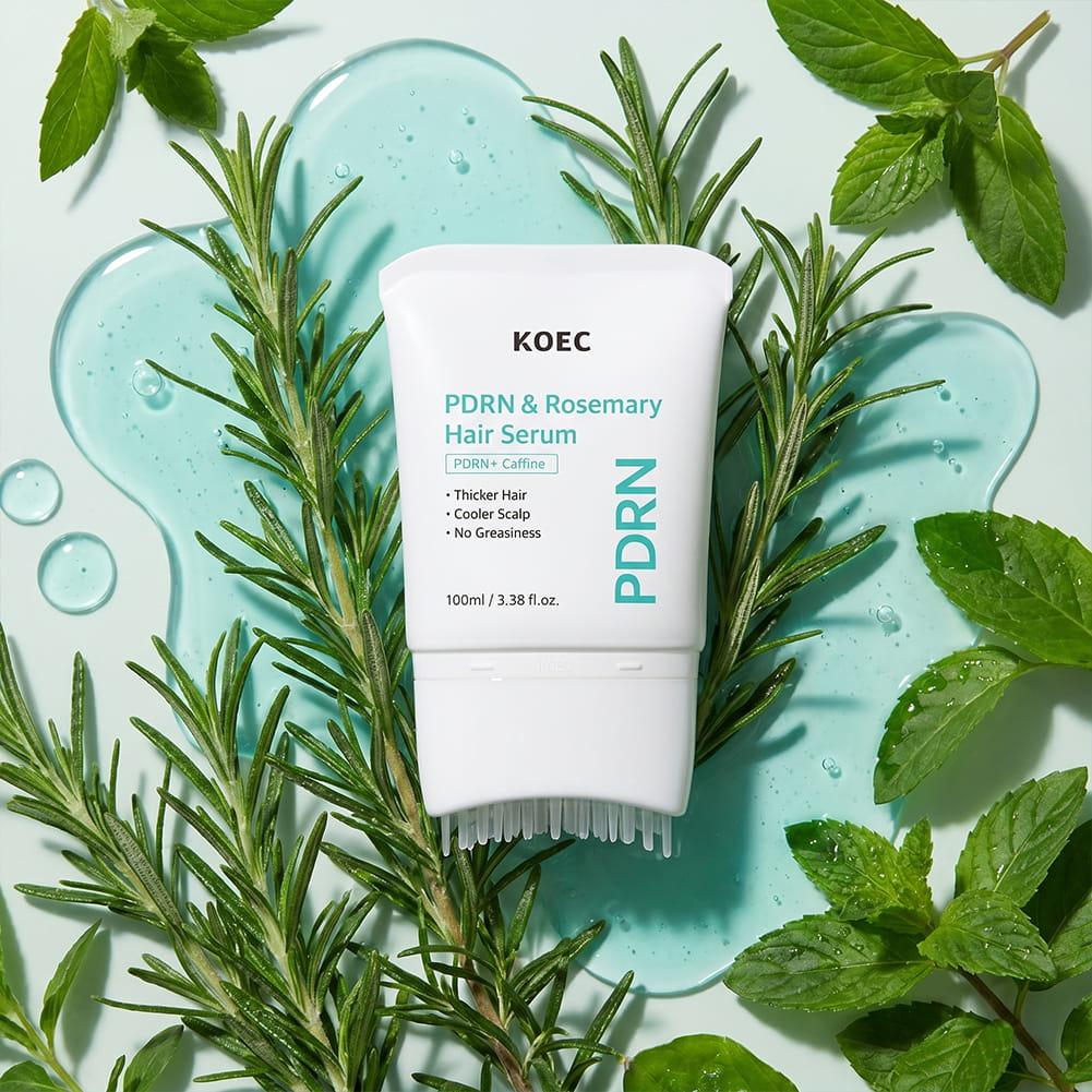 KOEC PDRNローズマリーヘアセラム（マッサージブラシ付 - Rosemary Hair Oil のレビューと価格