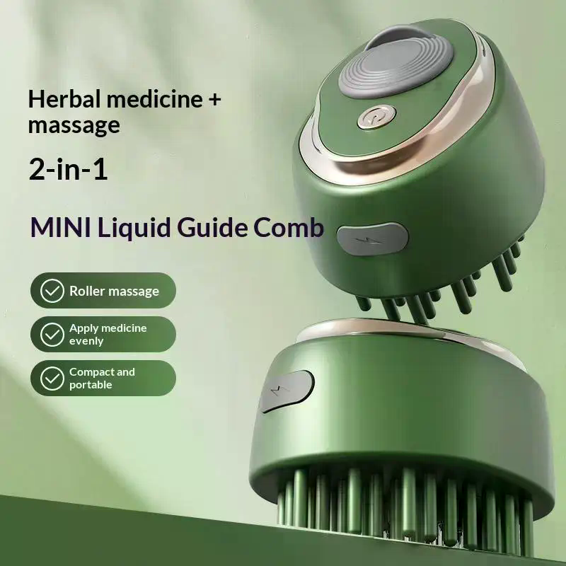 頭皮アプリケーター液塗布ガイドコームヘッドマッサージャーミニ - Hair Care Guide のレビューと価格