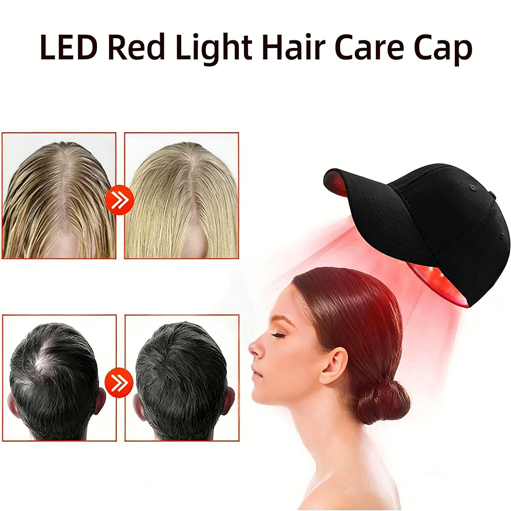 育毛キャップ 660nm 850nm 赤外線レッドライトセラ - Hair Care Basic のレビューと価格